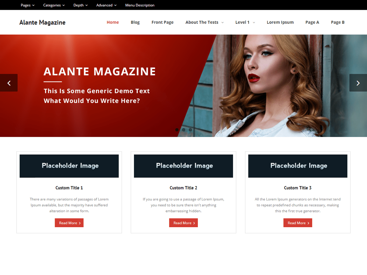 Download Alante Magazine 1.0.3 – Free WordPress Theme
