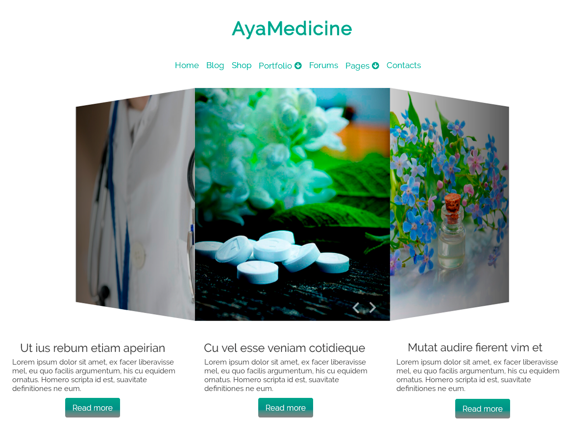 Download AyaMedicine 1.0.3 – Free WordPress Theme