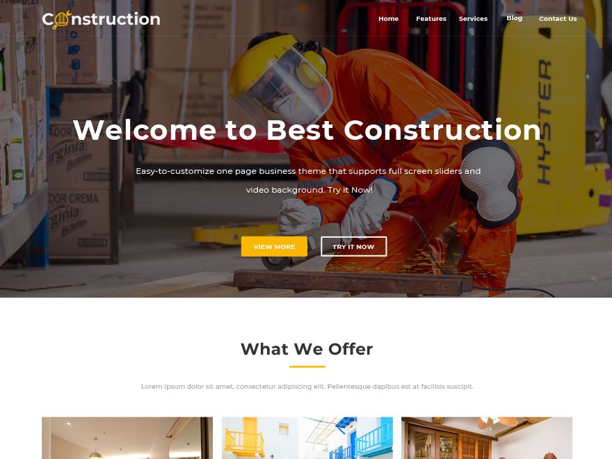 Download Best Construction 1.0.5 – Free WordPress Theme