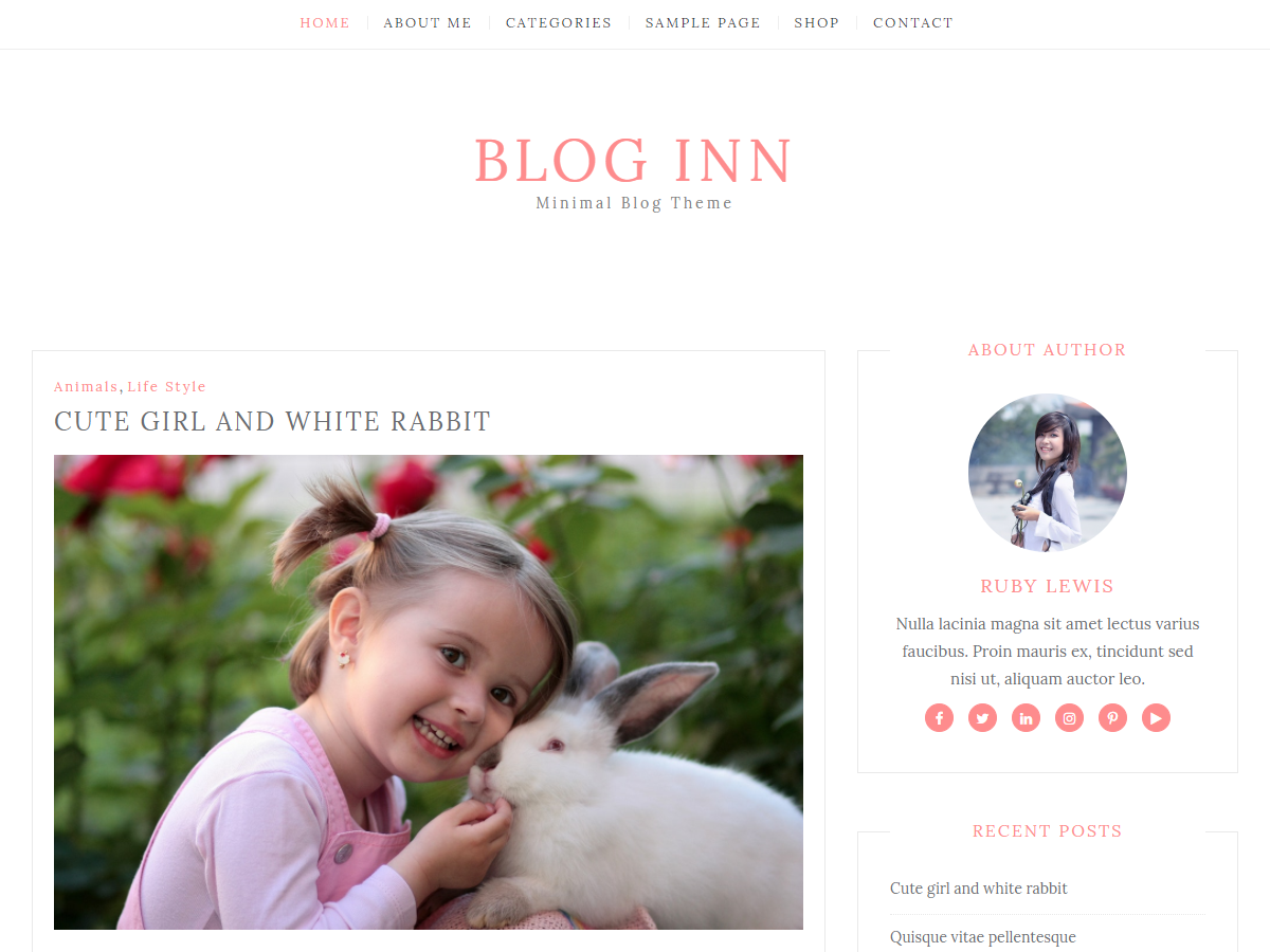 Download Blog Inn 1.0.7 – Free WordPress Theme