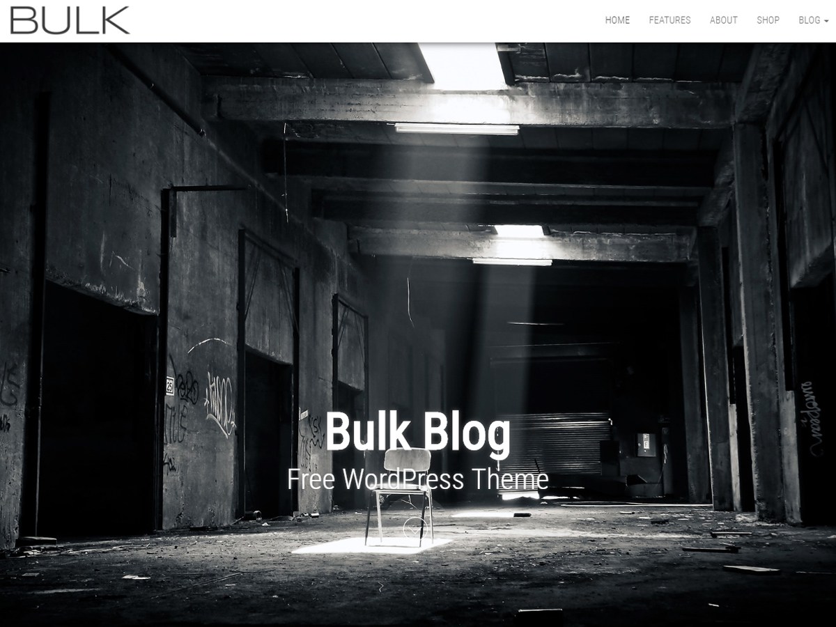 Download Bulk Blog 1.0.2 – Free WordPress Theme