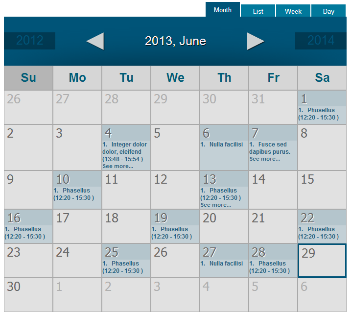 Download Calendar by WD – Responsive Event Calendar 1.5.62 - Free Wordpress  Plugin ✓ DownloadWPfree.com