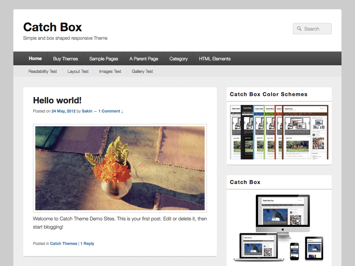 Download Catch Box 4.7.7 – Free WordPress Theme