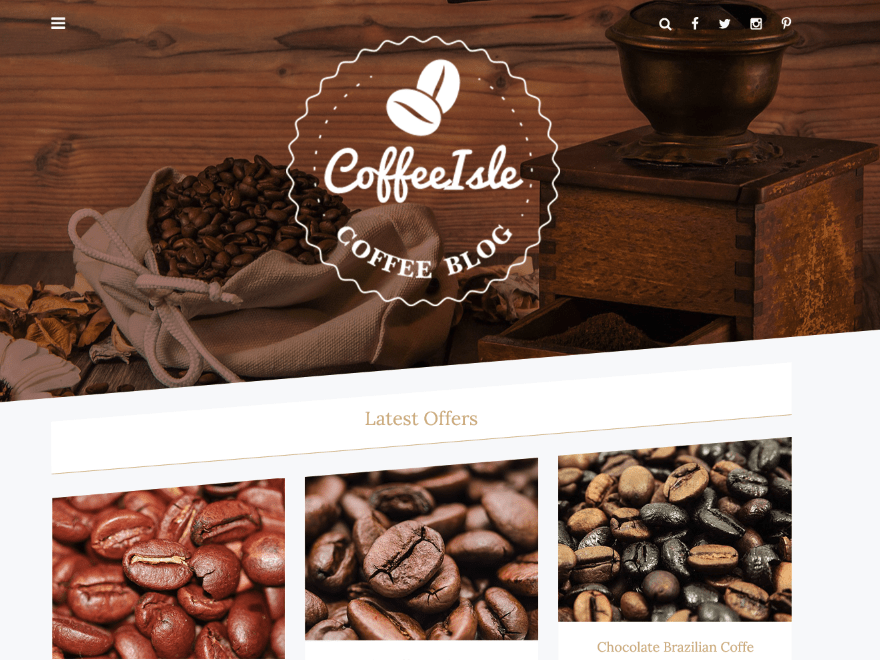 Download Coffeeisle 1.0.2 – Free WordPress Theme