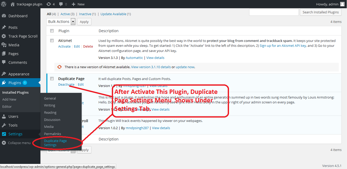 Download Duplicate Page 2.7 – Free WordPress Plugin