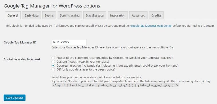 DuracellTomis Google Tag Manager for WordPress 1.9 1