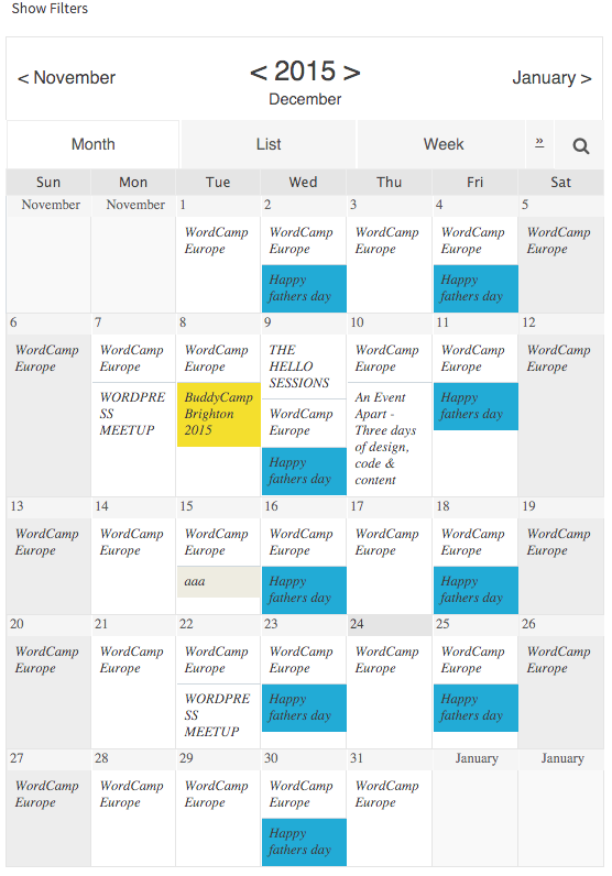 Download Event Calendar WD Responsive Event Calendar plugin 1 1 21