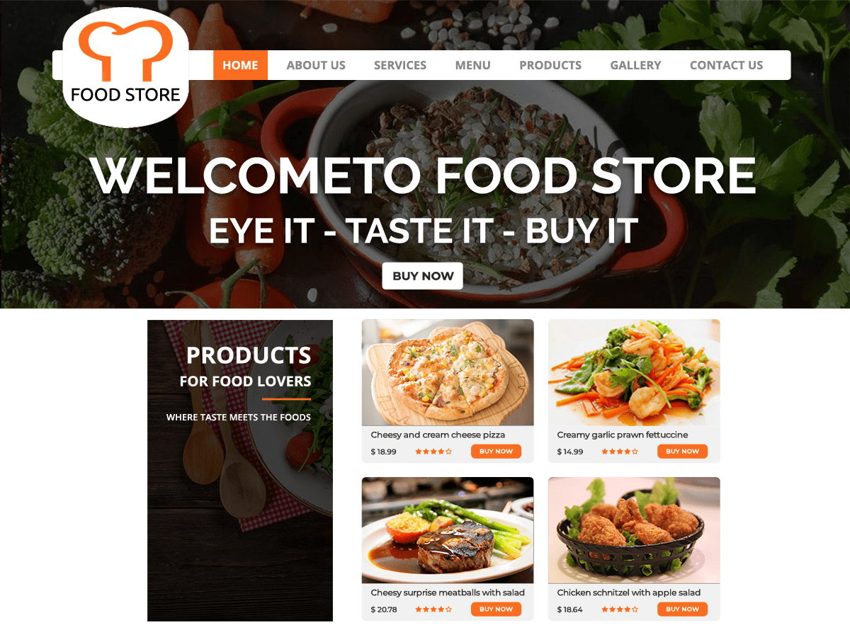 Download Food Restaurant 1.1.6 – Free WordPress Theme