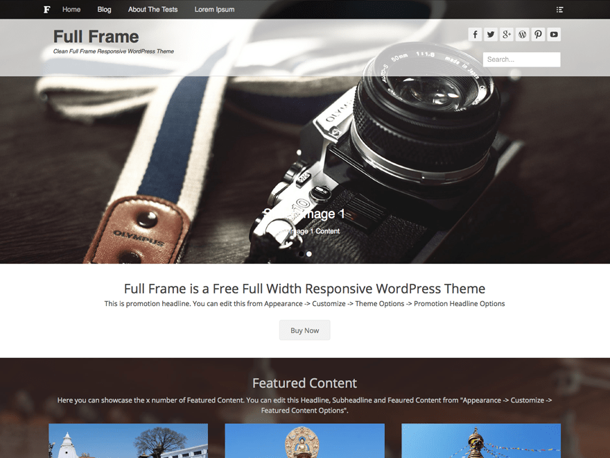 Download Full Frame 2.5.5 – Free WordPress Theme