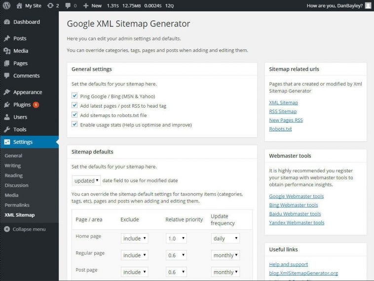 Google XML Sitemap Generator 1.3.4 1
