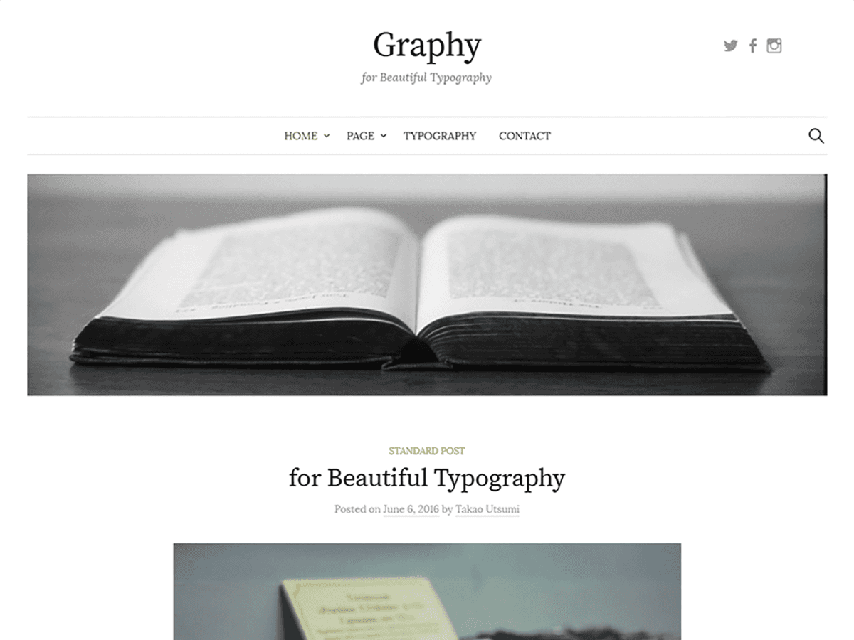 Download Graphy 2.2.3 – Free WordPress Theme