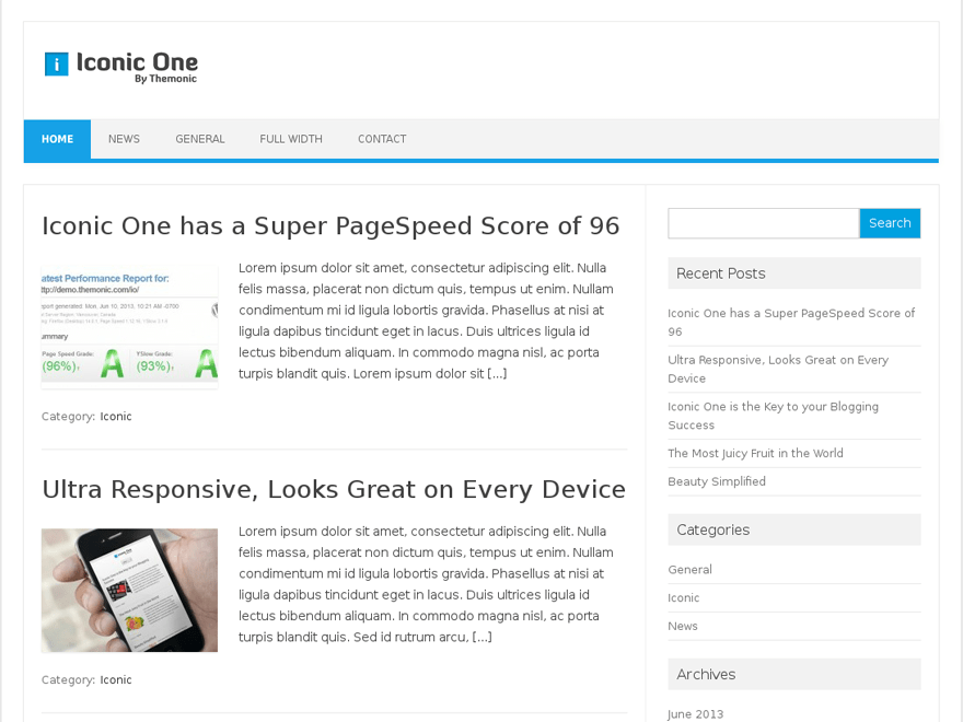 Download Iconic One 1.9.5 – Free WordPress Theme