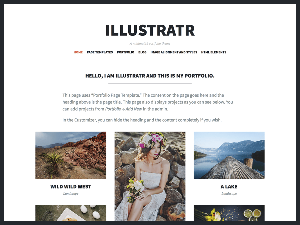 Download Illustratr 1.3.3 – Free WordPress Theme