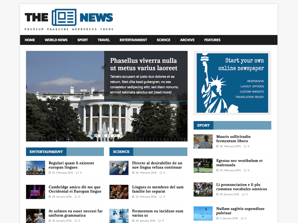Download MH NewsMagazine 1.1.3 – Free WordPress Theme