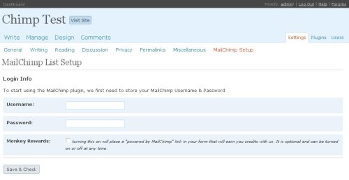 MailChimp List Subscribe Form 1.5.7 1