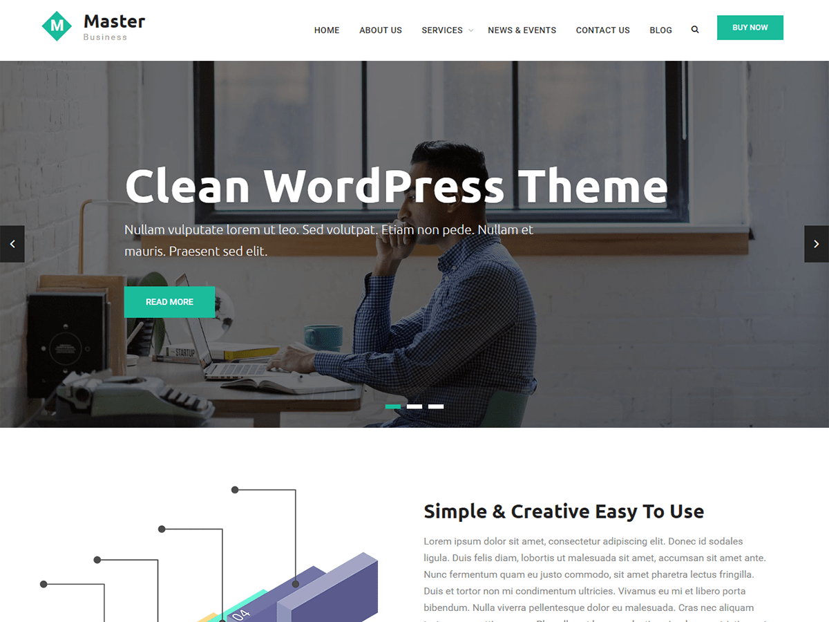 Download Master Business 1.0.0 – Free WordPress Theme