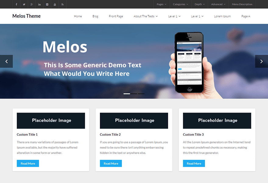 Download Melos 1.2.5 – Free WordPress Theme