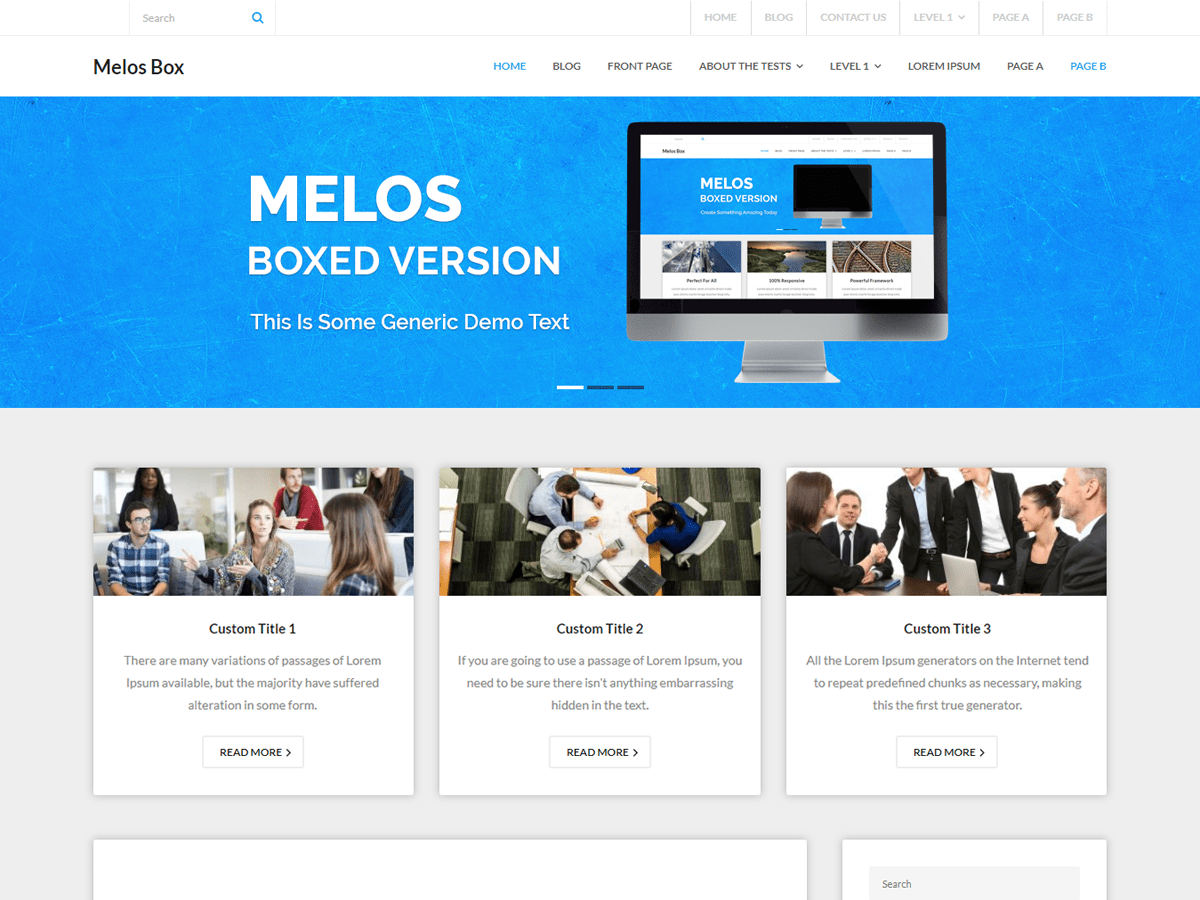 Download Melos Boxed 1.0.1 – Free WordPress Theme