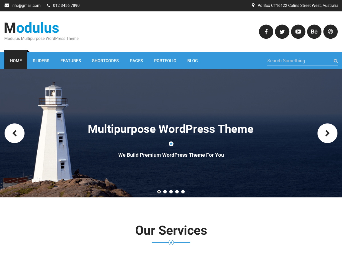 Download Modulus 1.3.8 – Free WordPress Theme