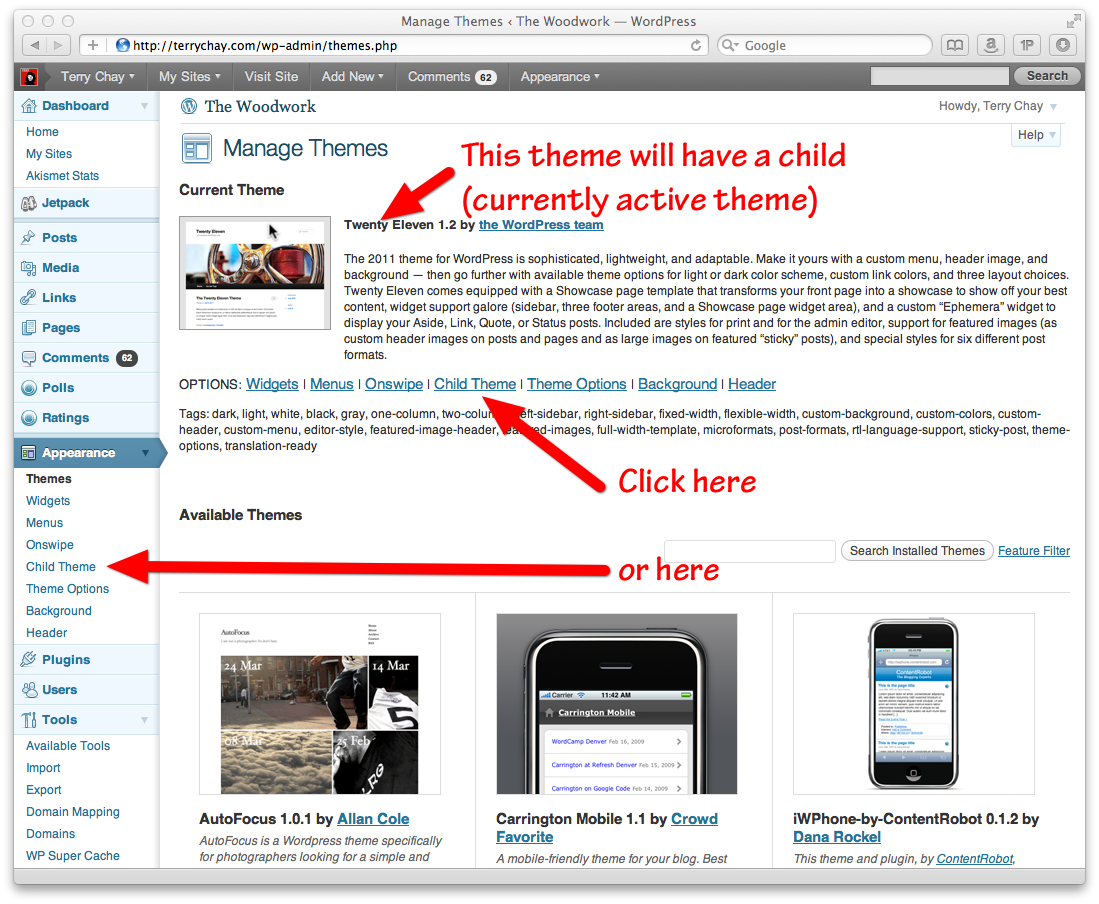 Download One-Click Child Theme 1.6 – Free WordPress Plugin