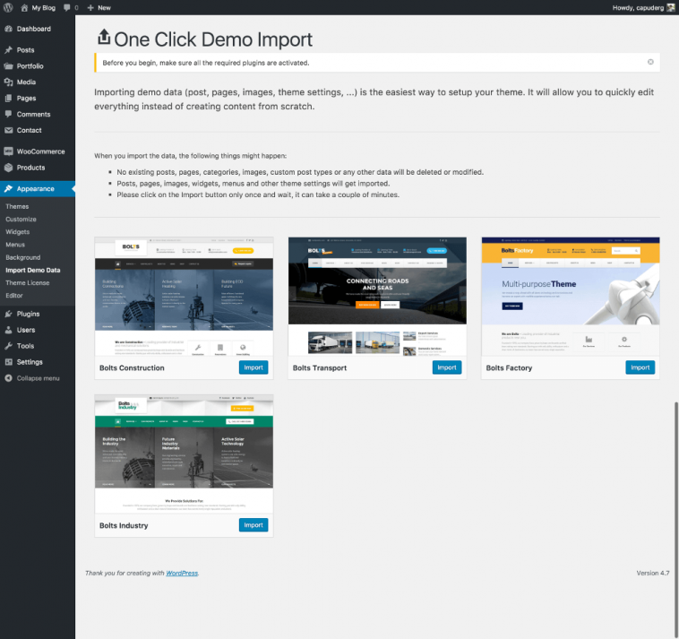 One Click Demo Import 2.5.0 1.jpg