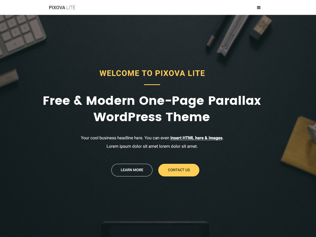 Download Pixova Lite 2.0.3 – Free WordPress Theme