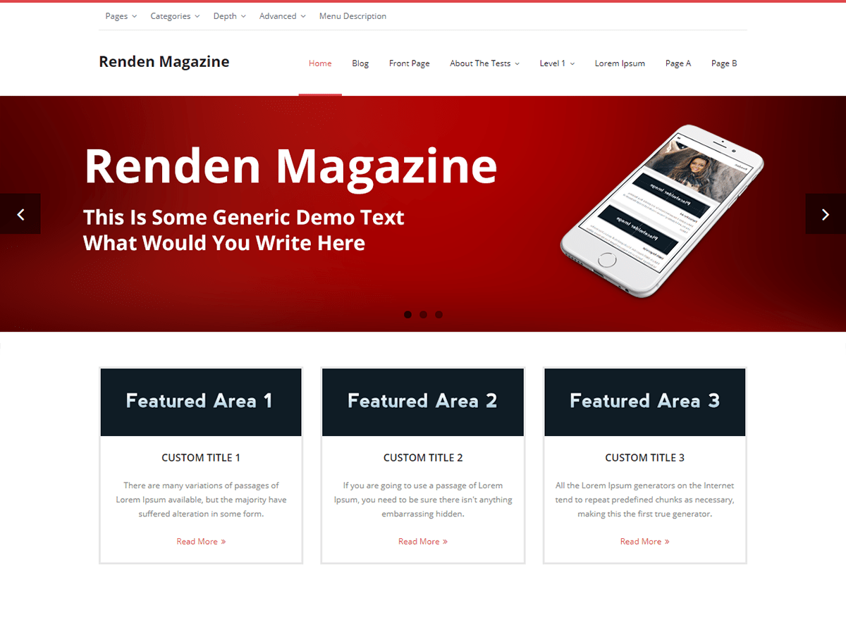 Download Renden Magazine 1.0.4 – Free WordPress Theme