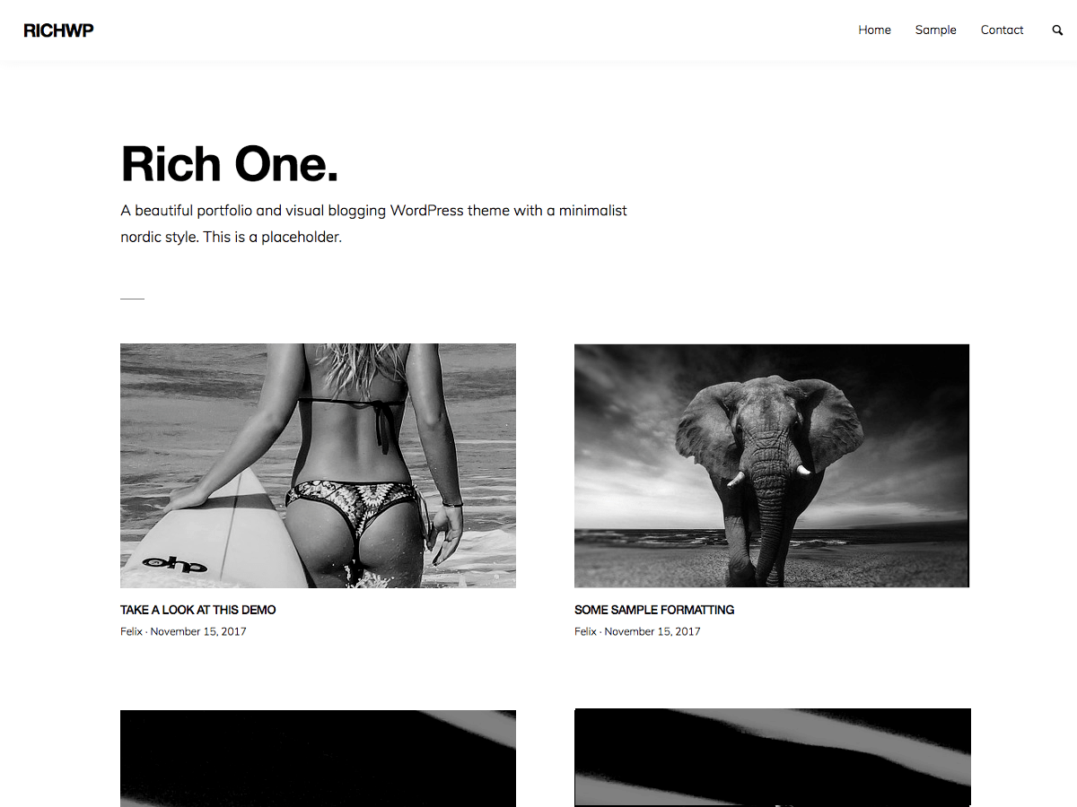 Download RichOne 1.1.0 – Free WordPress Theme