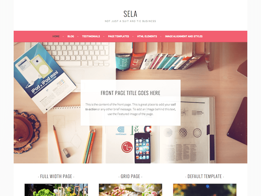 Download Sela 1.0.17 – Free WordPress Theme