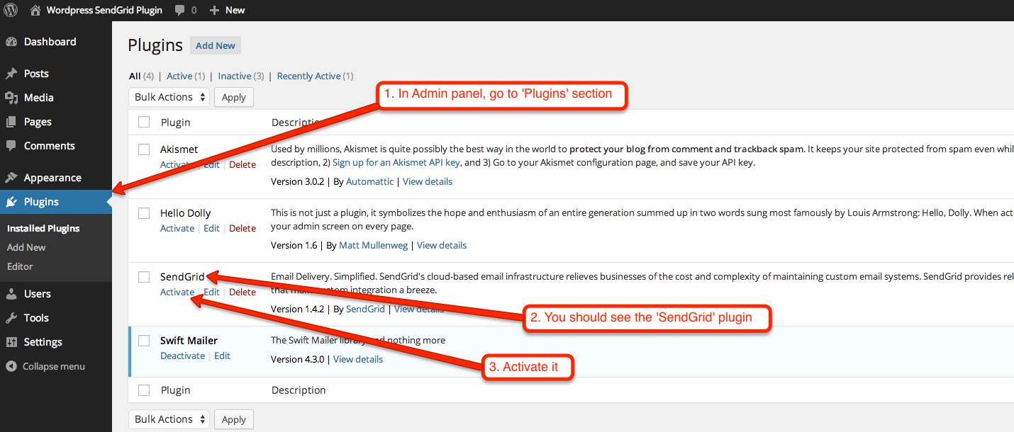 Download SendGrid 1.11.8 – Free WordPress Plugin