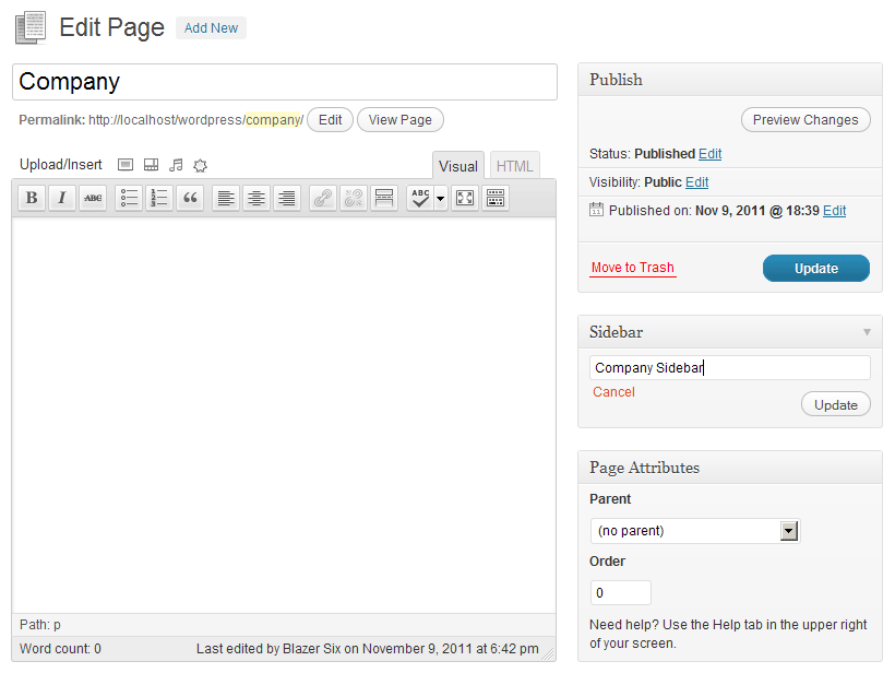 Download Simple Page Sidebars 1.2.1 – Free WordPress Plugin