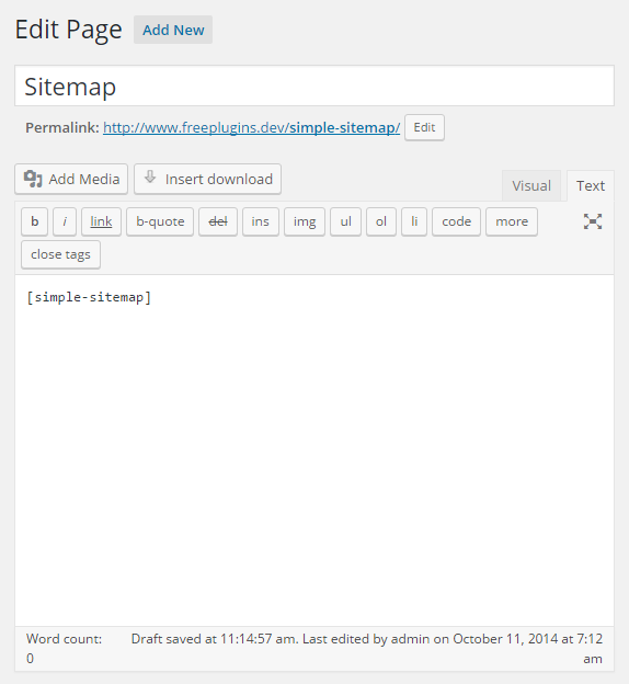 Download Simple Sitemap – Create a Responsive HTML Sitemap 2.6 – Free WordPress Plugin