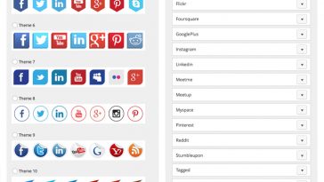 Social Icons WordPress Plugin – AccessPress Social Icons 1.7.1 1
