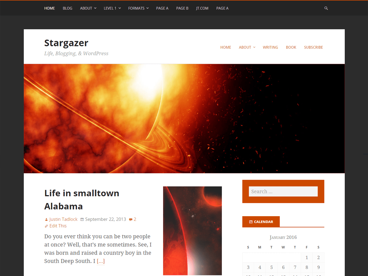 Download Stargazer 4.0.0 – Free WordPress Theme