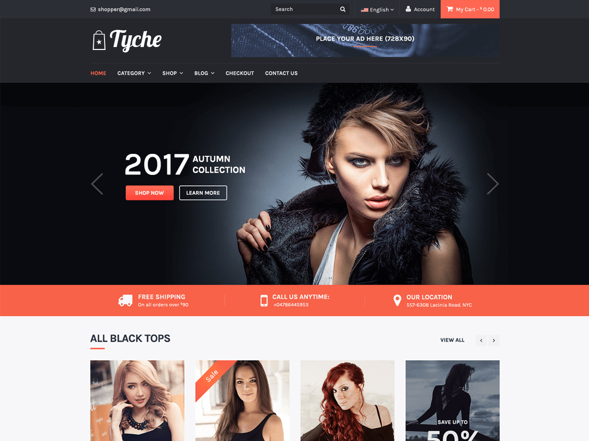 Download Tyche 1.1.1 – Free WordPress Theme