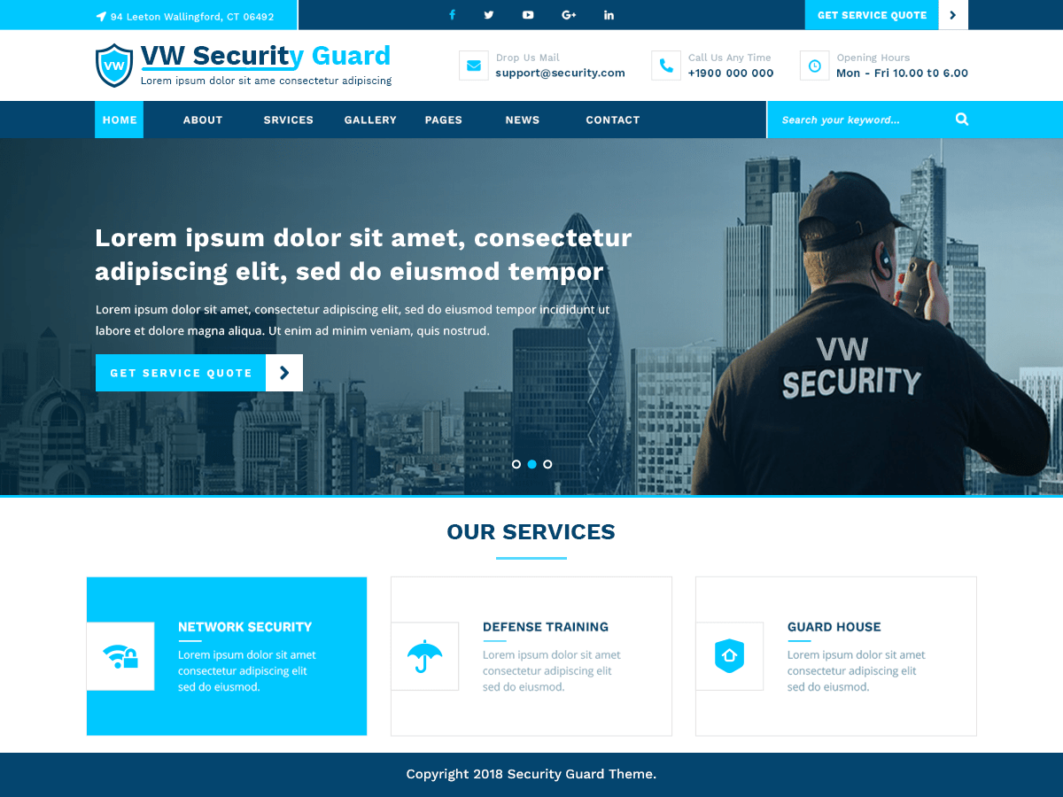 Download VW Security Guard 0.1 – Free WordPress Theme