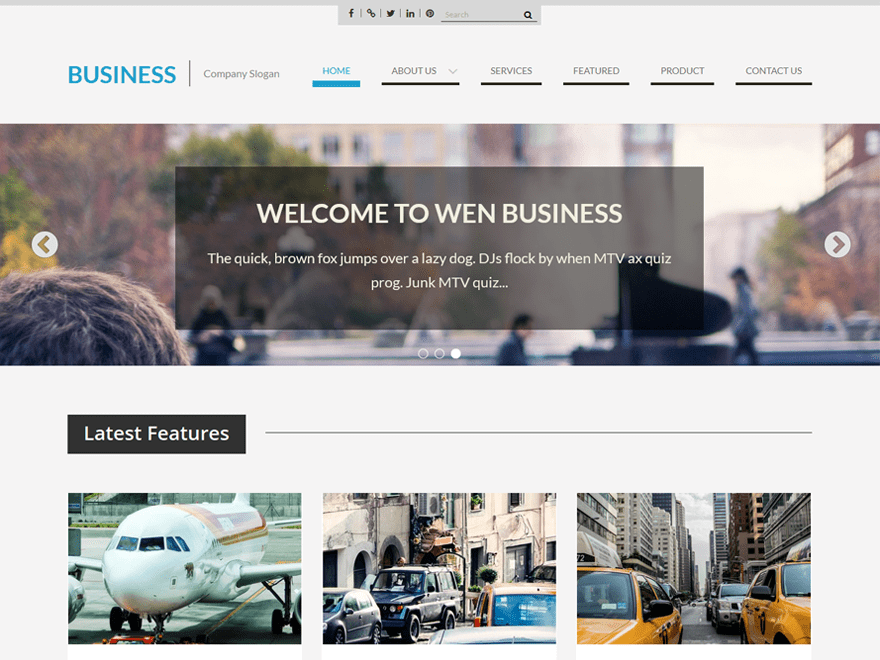 Download WEN Business 1.5.4 – Free WordPress Theme