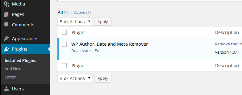 Download WP Author, Date and Meta Remover 1.0.5 – Free WordPress Plugin