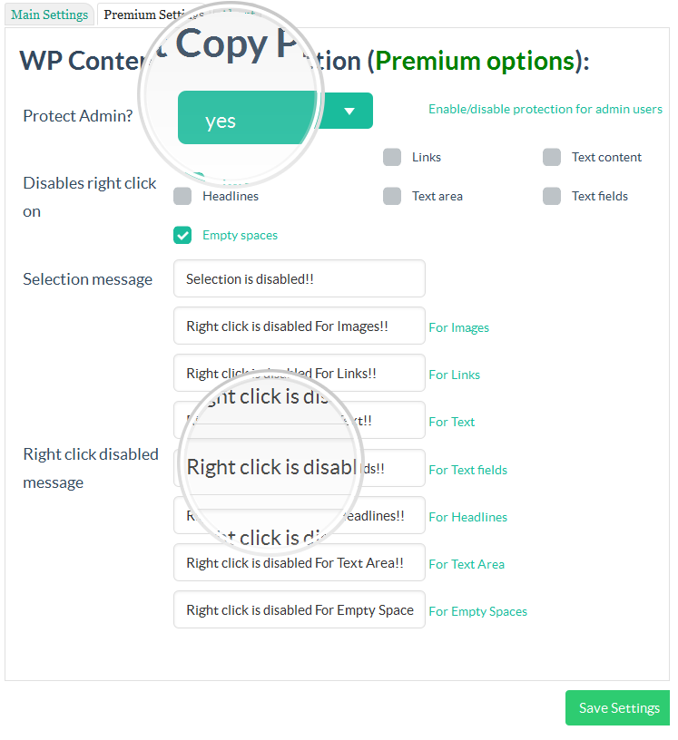 Download WP Content Copy Protection & No Right Click 1.6.2 – Free WordPress Plugin