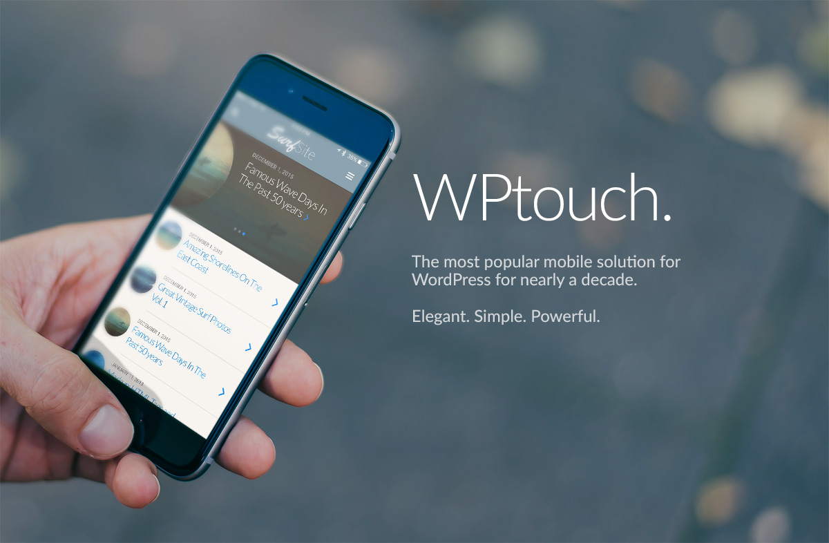 Download WPtouch 4.3.28 – Free WordPress Plugin