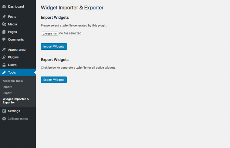 Widget Importer Exporter 1.5.3 1.jpg