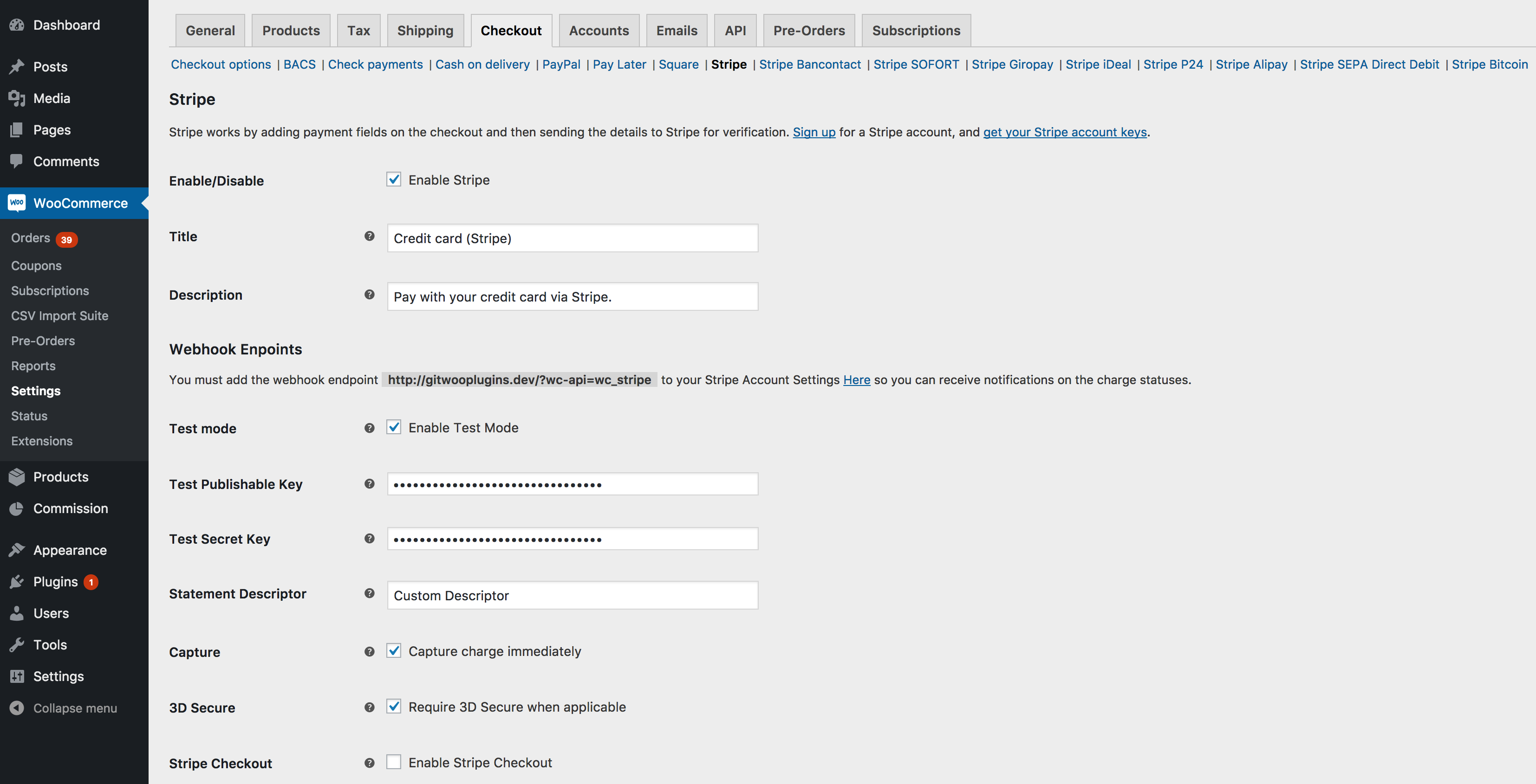Download WooCommerce Stripe Payment Gateway 4.1.10 – Free WordPress Plugin