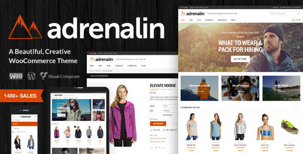 Download Adrenalin v.6.7.6 - Multi-Purpose WooCommerce Theme Free