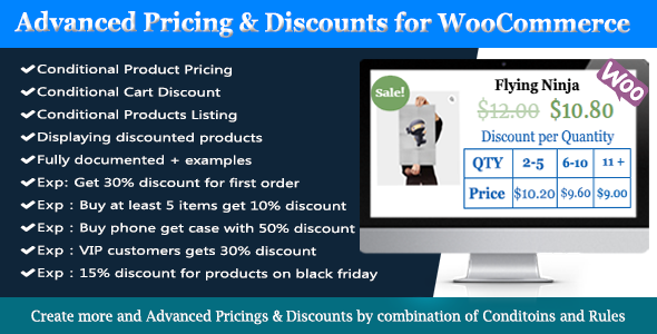 Download Advanced WooCommerce Dynamic Pricing & Discounts  - Free Wordpress Plugin