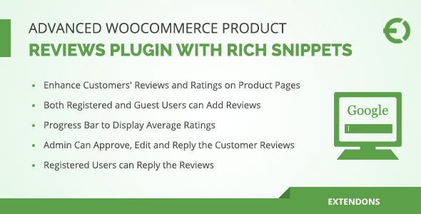 Download Advanced WooCommerce Product Reviews Plugin with Rich Snippets  - Free Wordpress Plugin