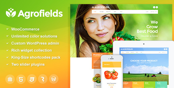 Download Agrofields v.4.7.2 - Food Shop & Grocery Market WP Theme Free