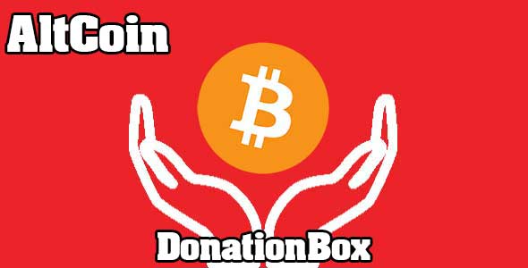 Download AltCoin DonationBox Shortcode  - Free Wordpress Plugin