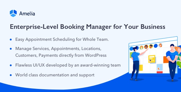 Download Amelia Enterprise-Level Appointment Booking WordPress Plugin - Free Wordpress Plugin
