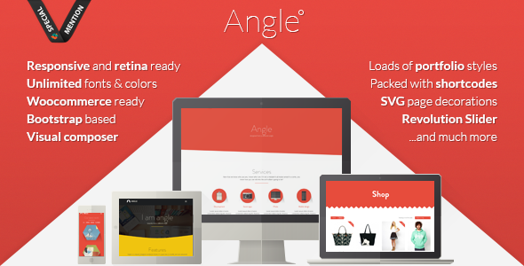 Download Angle - Flat Responsive Bootstrap MultiPurpose Theme Free