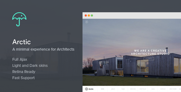 Download Arctic - Architecture & Creatives WordPress Theme Free